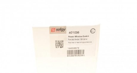 Кнопка стеклоподъемника solgy 401036