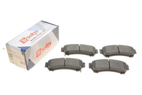 Комплект гальмівних колодок solgy 209221