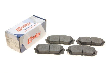 Комплект гальмівних колодок solgy 209228