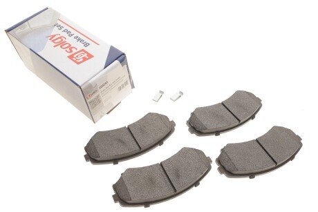 Комплект гальмівних колодок solgy 209240