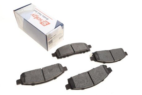 Комплект гальмівних колодок solgy 209241