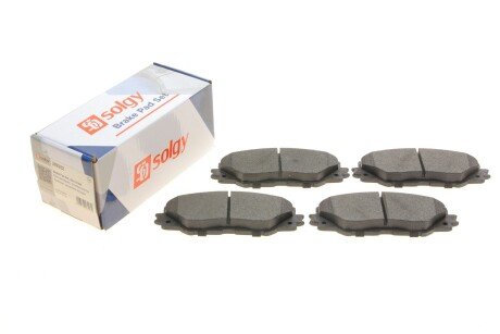 Комплект гальмівних колодок solgy 209252