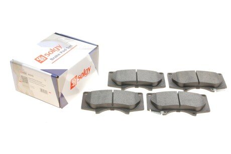 Комплект гальмівних колодок solgy 209254