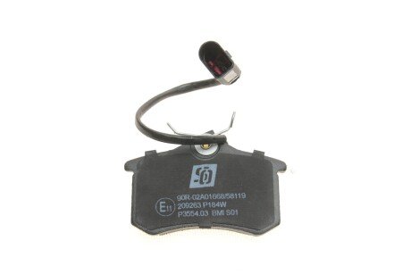 Комплект гальмівних колодок solgy 209263