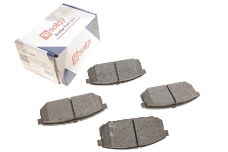 Комплект гальмівних колодок solgy 209266