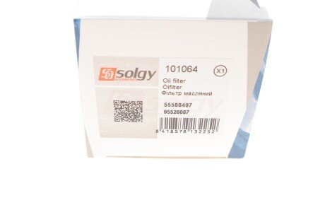 Масляный фильтр solgy 101064