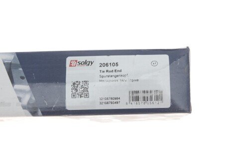 Накінечник кермової тяги solgy 206105