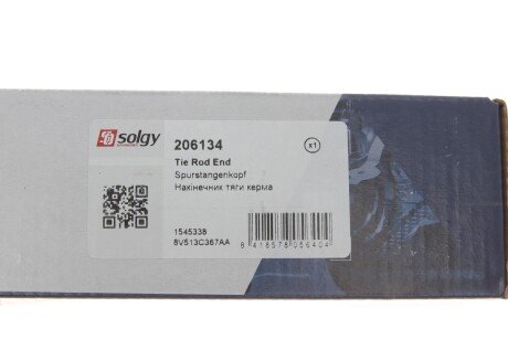 Накінечник кермової тяги solgy 206134