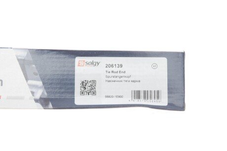 Накінечник кермової тяги solgy 206139