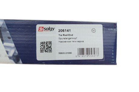 Накінечник кермової тяги solgy 206141