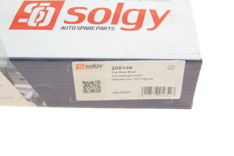 Накінечник кермової тяги solgy 206146