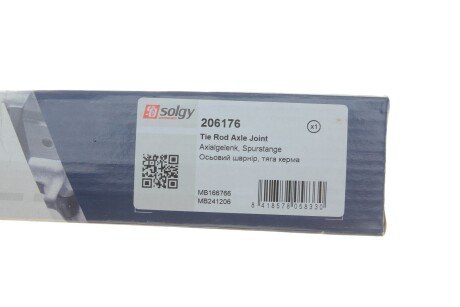 Накінечник кермової тяги solgy 206176