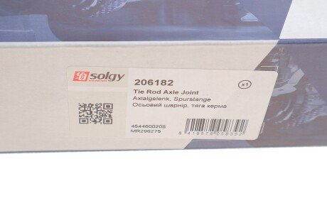 Накінечник кермової тяги solgy 206182