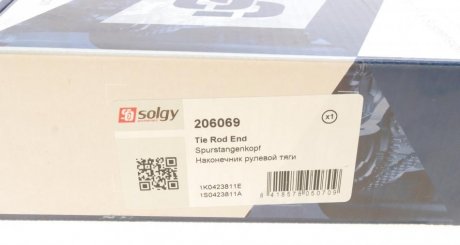 Наконечник рулевой тяги solgy 206069