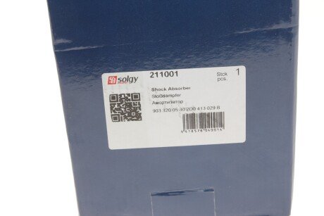 Передний амортизатор (стойка) solgy 211001