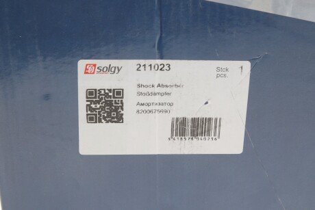 Передний амортизатор (стойка) solgy 211023