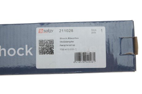 Передний амортизатор (стойка) solgy 211028