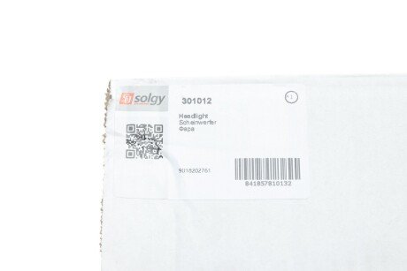 Передняя фара solgy 301012