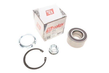 Підшипник маточини (ремкомплект) solgy 216216