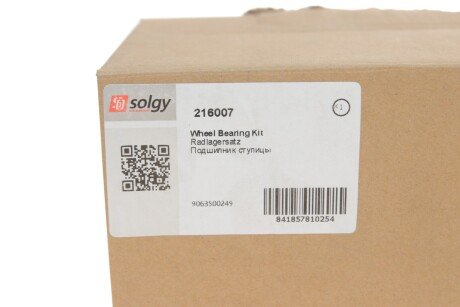 Подшипник ступицы solgy 216007