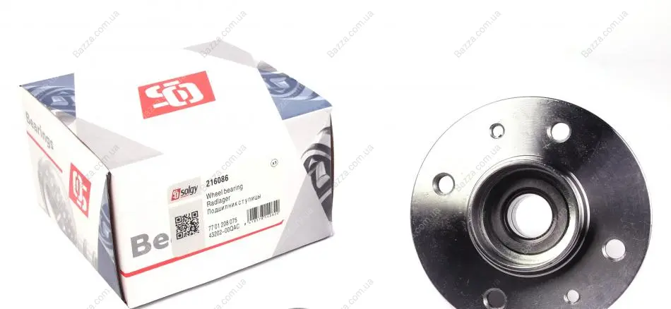 Подшипник ступицы solgy 216086