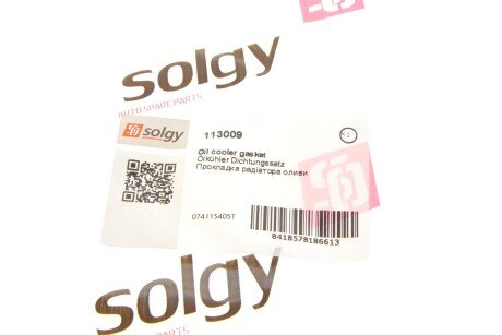 Прокладка масляного радіатора (комплект) solgy 113009