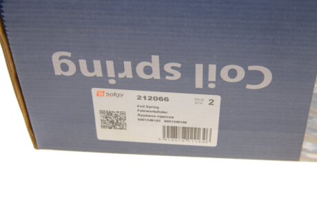 Пружина передня solgy 212066