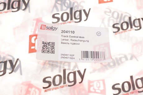 Рычаг передней подвески solgy 204110