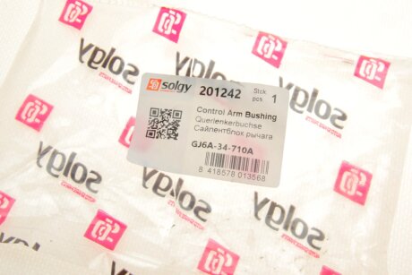 Сайлентблок переднего рычага solgy 201242