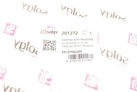 Сайлентблок переднего рычага solgy 201272
