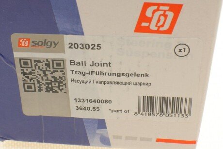 Шаровая опора solgy 203025