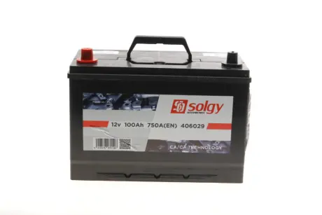 Стартерна батарея (акумулятор) solgy 406029