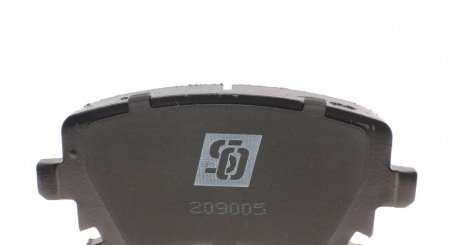 Тормозные колодки solgy 209005