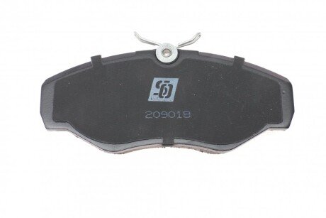 Тормозні (гальмівні) колодки solgy 209018