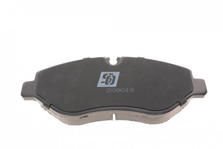 Тормозные колодки solgy 209019