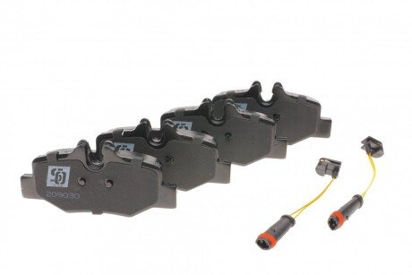 Тормозні (гальмівні) колодки solgy 209030