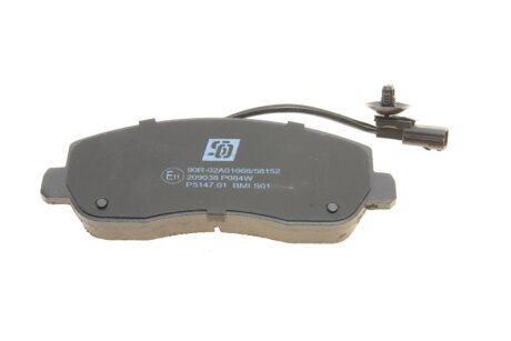 Тормозные колодки solgy 209038