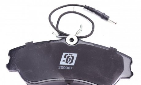 Тормозные колодки solgy 209067