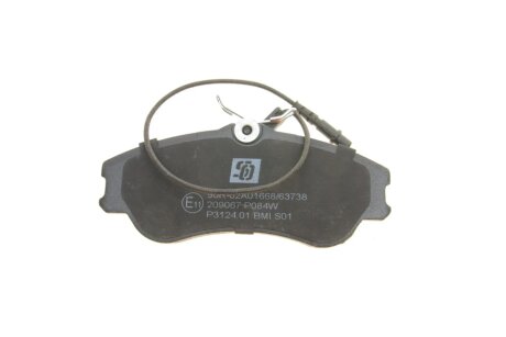 Тормозные колодки solgy 209067