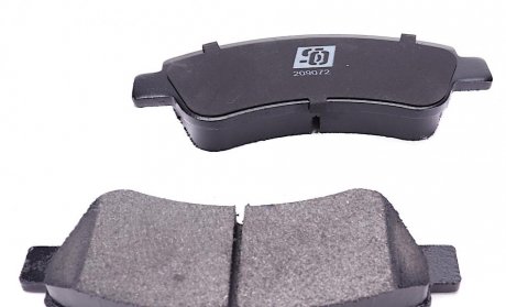 Тормозные колодки solgy 209072
