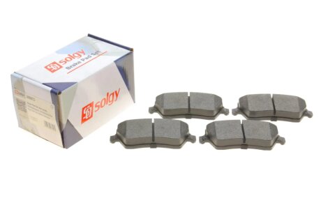 Тормозные колодки solgy 209073