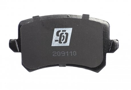 Тормозные колодки solgy 209110