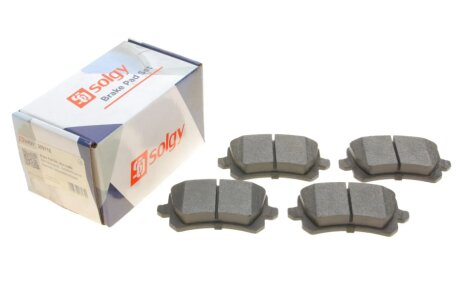 Тормозні (гальмівні) колодки solgy 209110