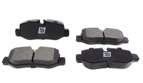 Тормозные колодки solgy 209117