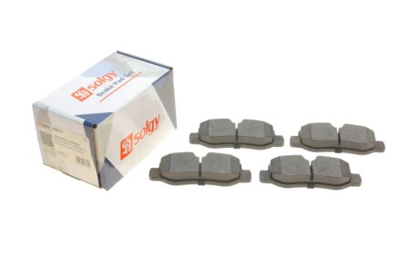 Тормозні (гальмівні) колодки solgy 209117