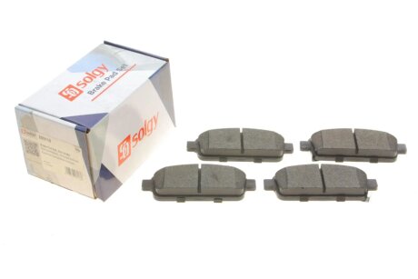 Тормозные колодки solgy 209118