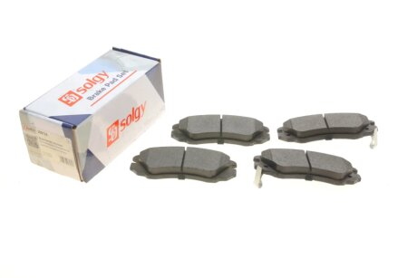 Тормозные колодки solgy 209134