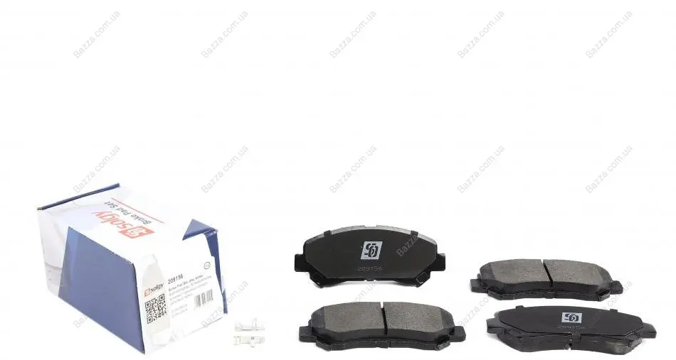 Тормозные колодки solgy 209156