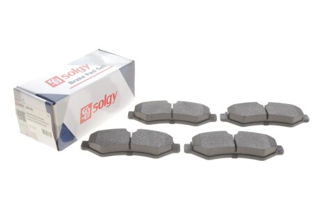 Тормозные колодки solgy 209160