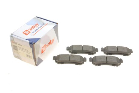 Тормозные колодки solgy 209182